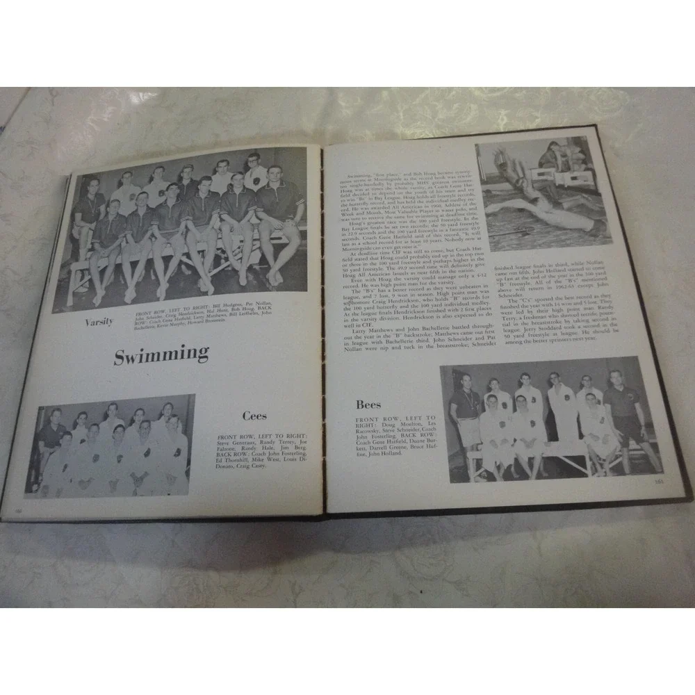Vintage 1962‎ Morningside High School Inglewood California SCEPTRE Yearbook